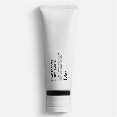 dior homme dermo system micro purifying cleansing gel review|Dior Homme dermo system.